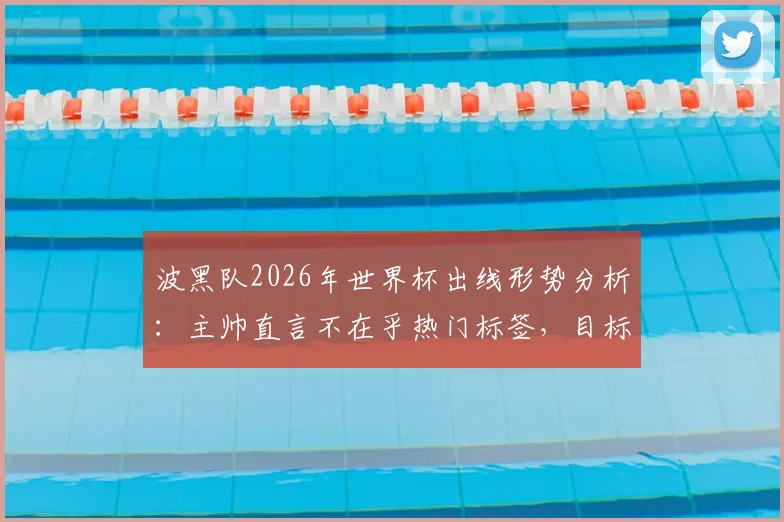 波黑队2026年世界杯出线形势分析：主帅直言不在乎热门标签，目标明确击败卡塔尔